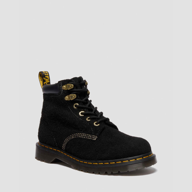 Dr. Martens 939 Black Long Napped Suede