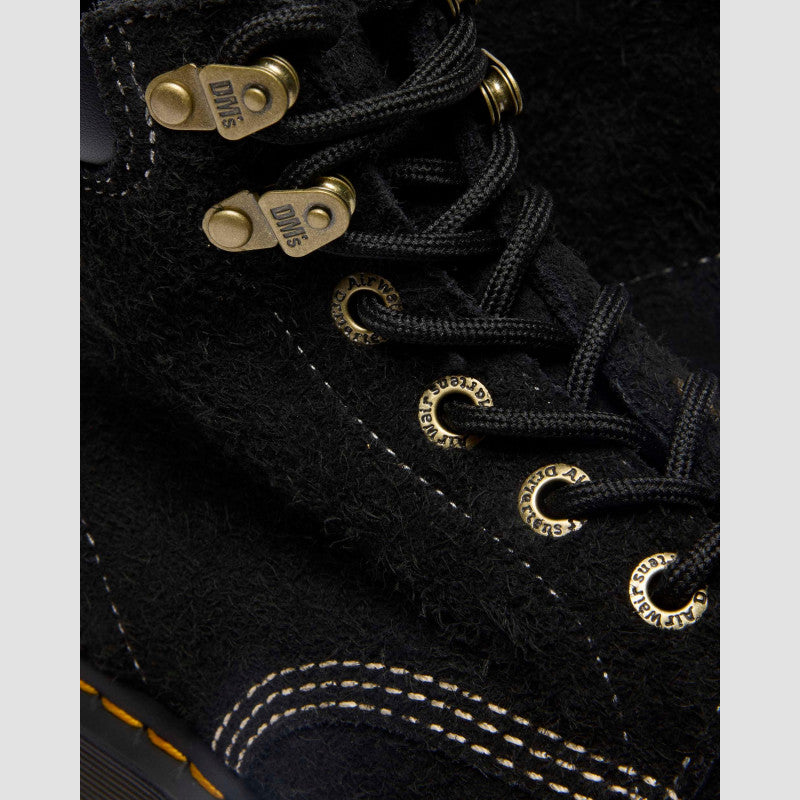 Dr. Martens 939 Black Long Napped Suede