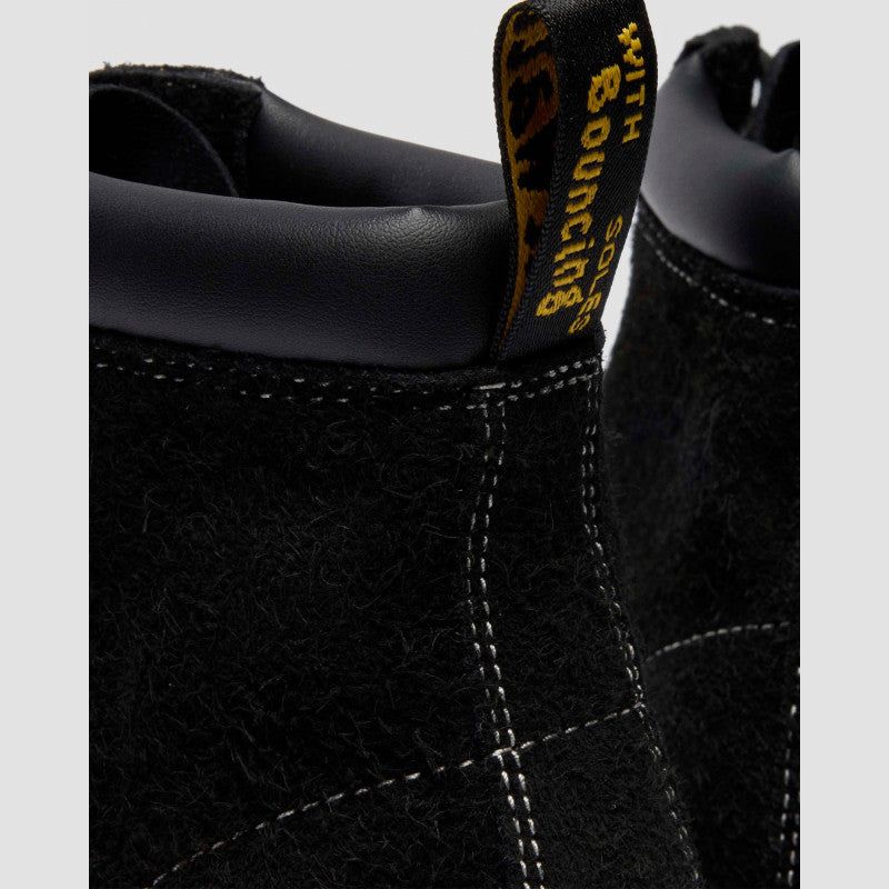Dr. Martens 939 Black Long Napped Suede