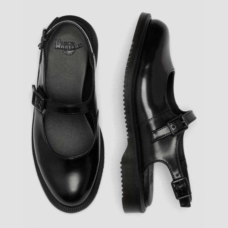Dr. Martens MADALINE MARY JANE Black Polished Smooth