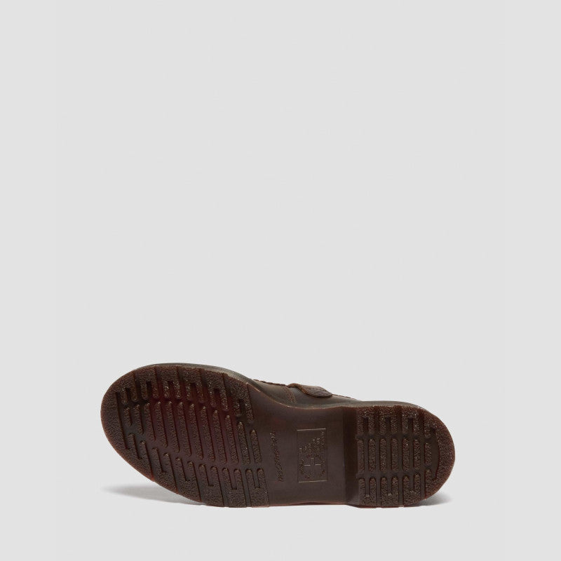 Dr. Martens MARY JANE FLOWER Dark Brown Crazy Horse