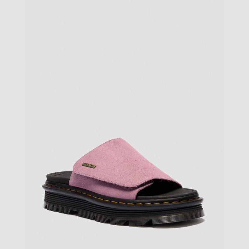 Dr. Martens ZEBZAG SLIDE Dusty Rose EH Suede