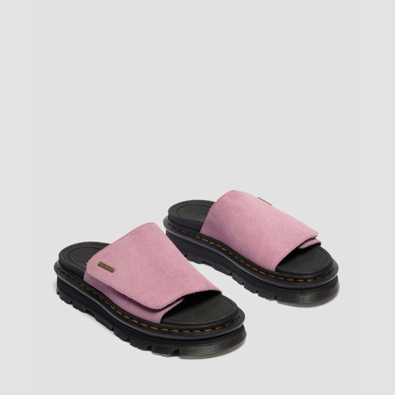 Dr. Martens ZEBZAG SLIDE Dusty Rose EH Suede