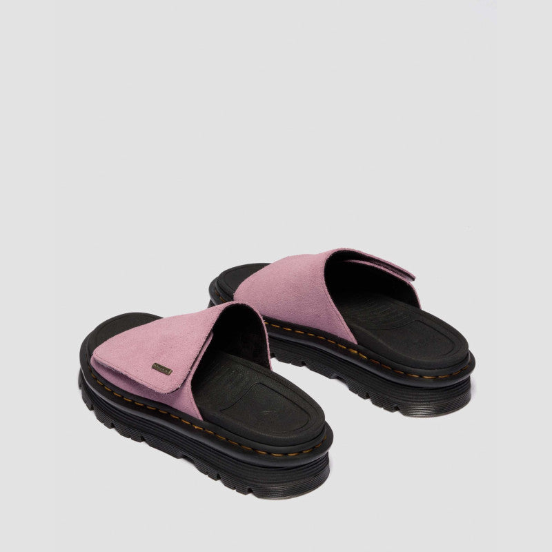 Dr. Martens ZEBZAG SLIDE Dusty Rose EH Suede