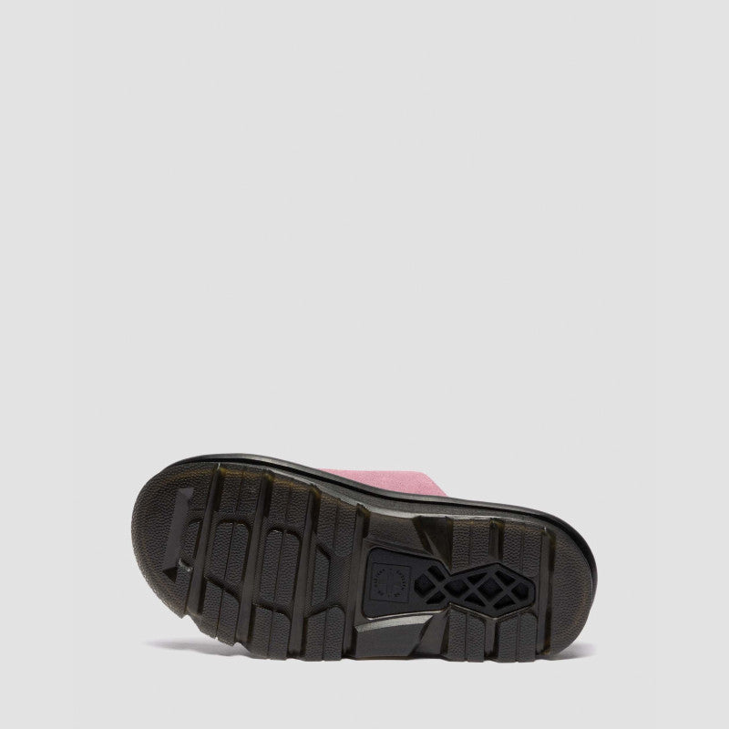Dr. Martens ZEBZAG SLIDE Dusty Rose EH Suede