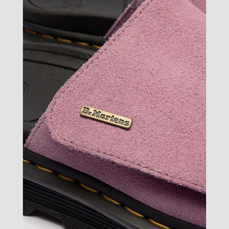 Dr. Martens ZEBZAG SLIDE Dusty Rose EH Suede