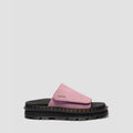 Dr. Martens ZEBZAG SLIDE Dusty Rose EH Suede