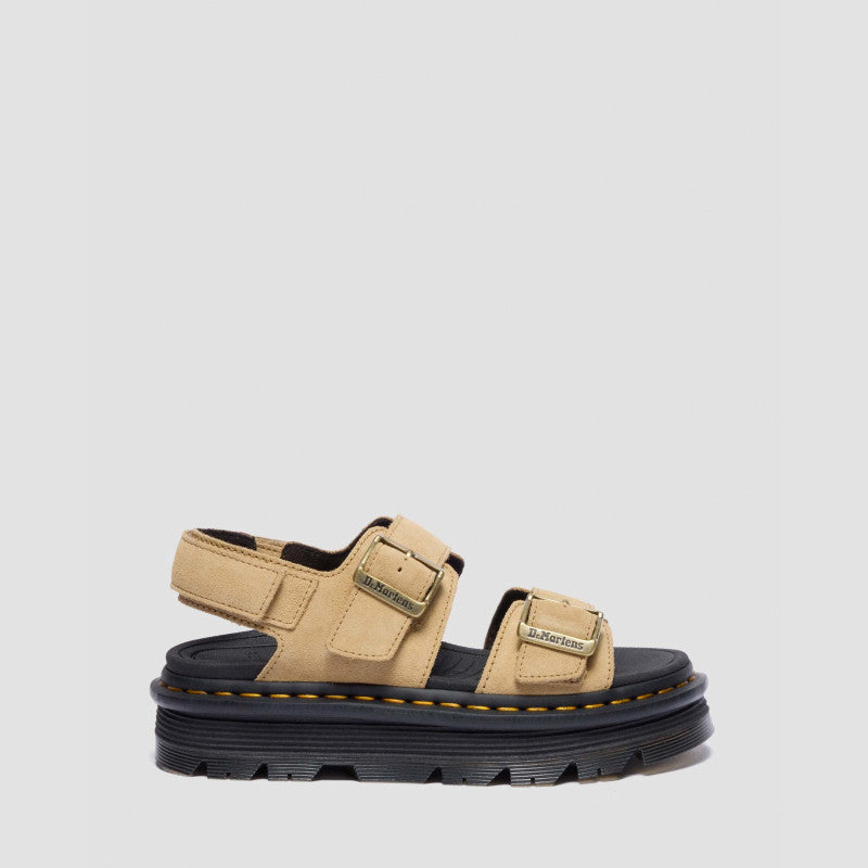 Dr. Martens ZEBZAG SANDAL Savannah Tan EH Suede