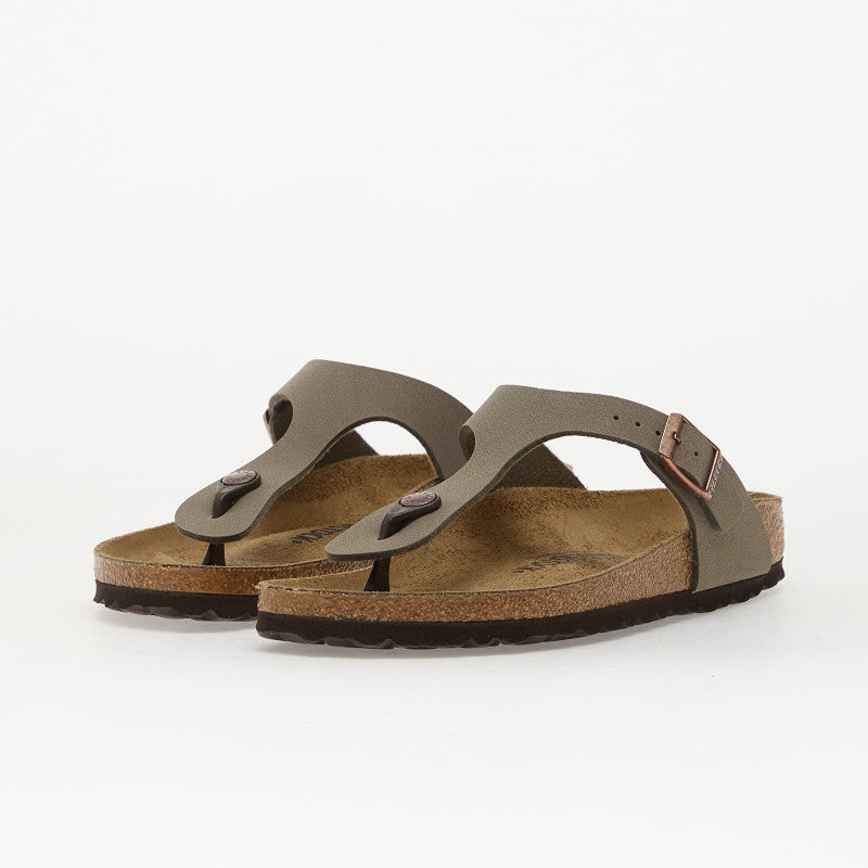 Birkenstock Gizeh Birkibuc Stone