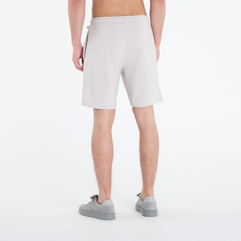 Hugo Boss Rib Shorts Light Grey
