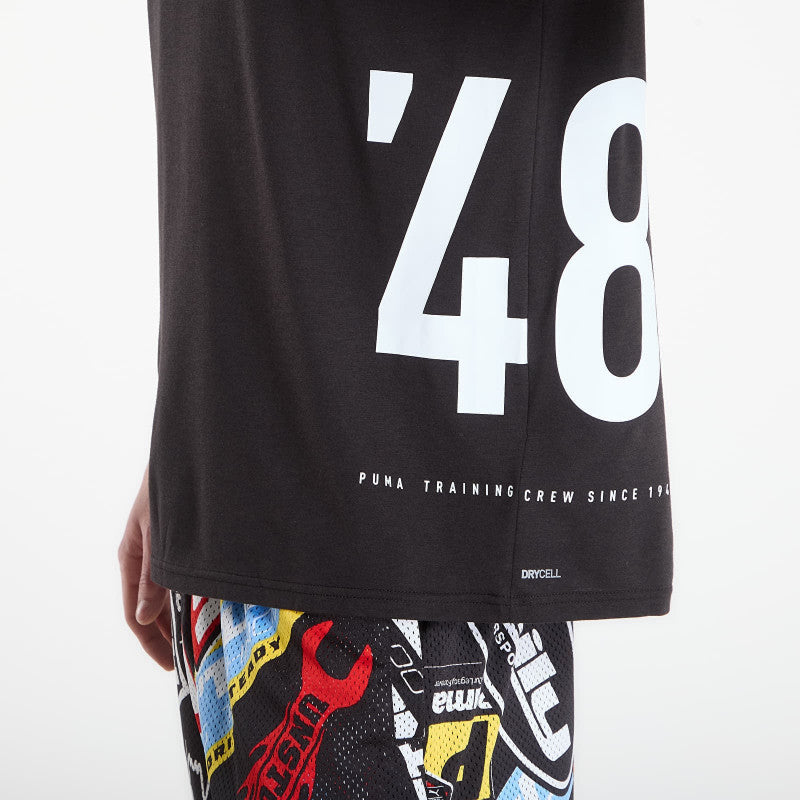 Puma M Graphic Oversized Tee Puma Black