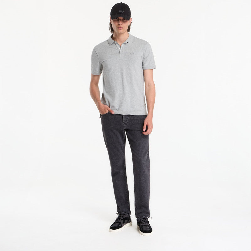 GAP F-Logo Pk Polo Grey