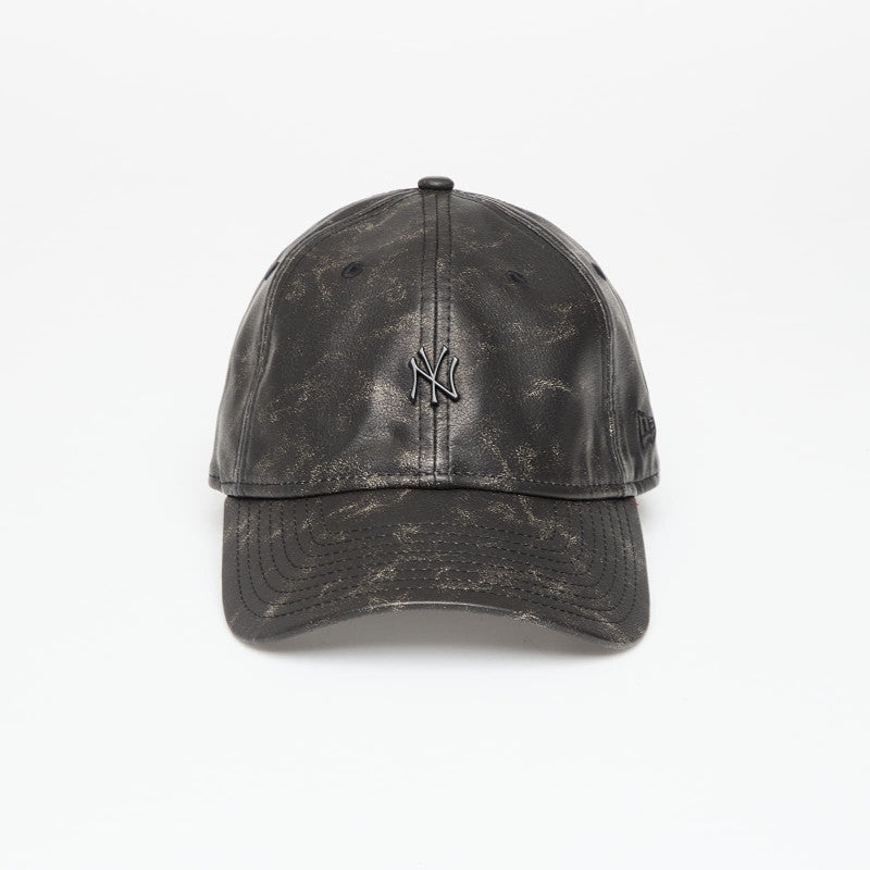New Era New York Yankees Womens MLB Worn PU 9TWENTY Adjustable Cap Black