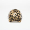 New Era 9FORTY MC AF Trucker Leopard New York Yankees NFL Brown Suede