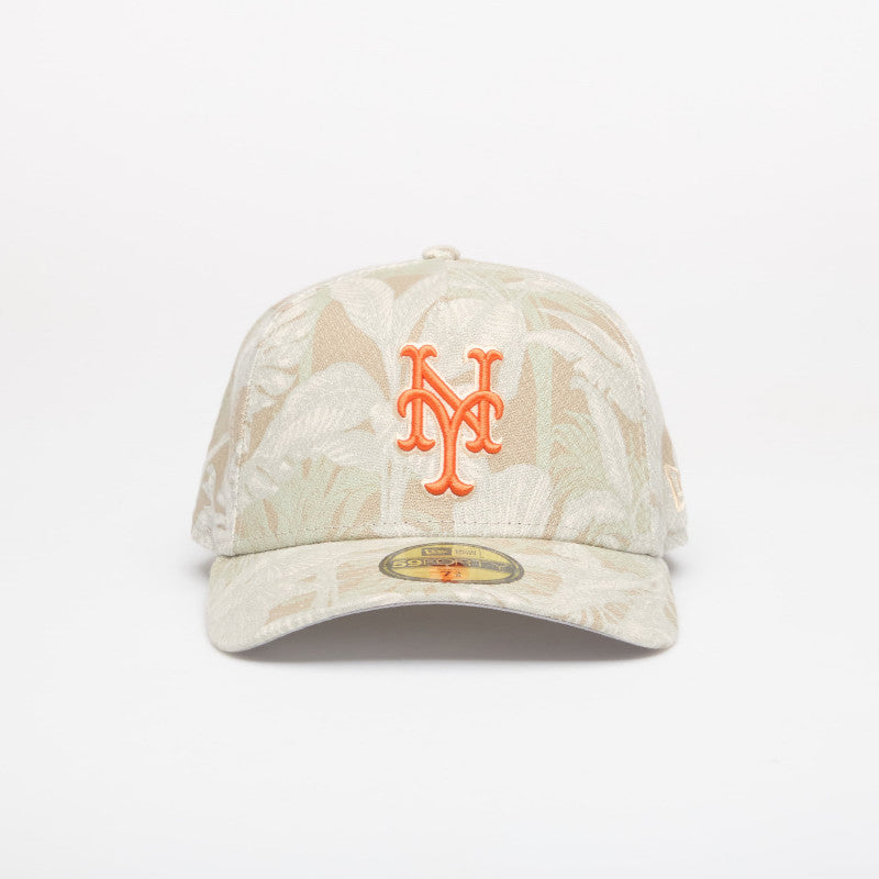 New Era 59FORTY MLB Leafy Palm New York Mets Stone 7