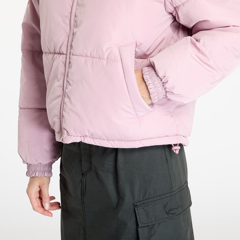 Karl Kani OG Reversible Puffer Jacket Rose/ Taupe