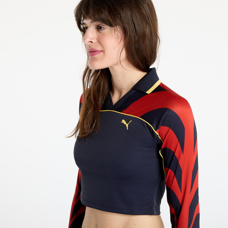 Puma Road To Unity Football Jersey Baby Tee New Navy