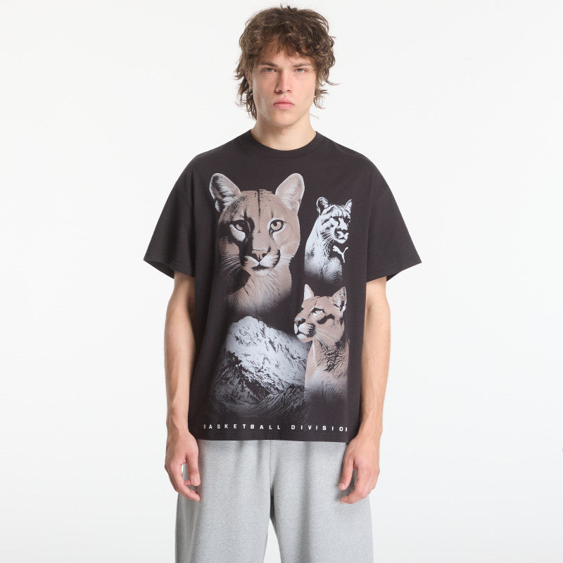 Puma Dylan Wildcat Tee II Puma Black