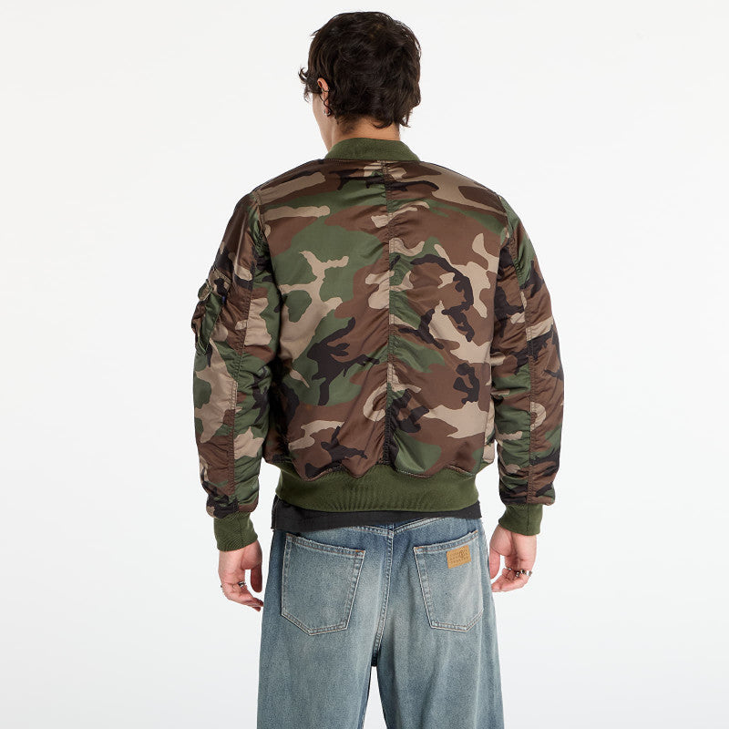 Alpha Industries MA-1 Base Flight Jacket Camo Wdl Camo 65