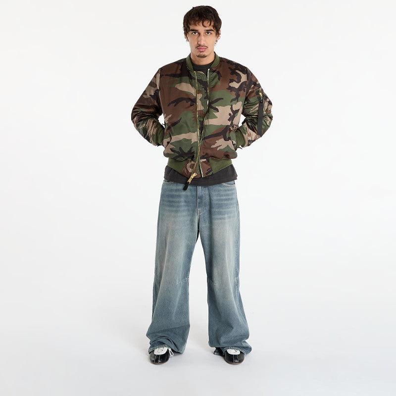 Alpha Industries MA-1 Base Flight Jacket Camo Wdl Camo 65