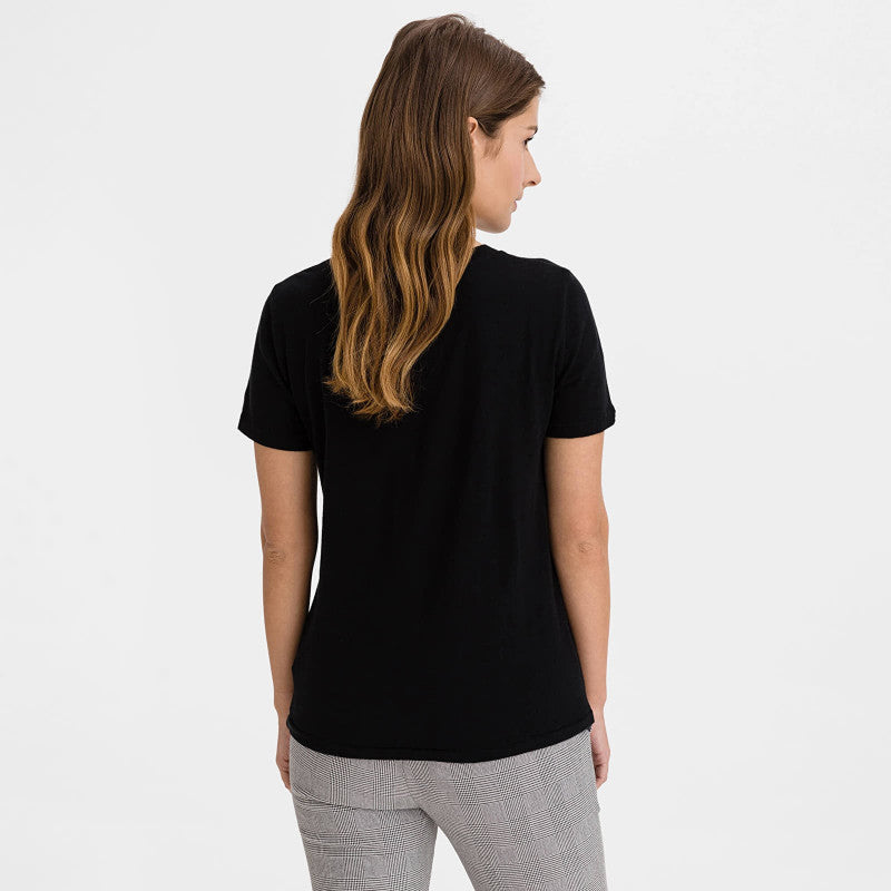 GAP Basic Crewneck Tee True Black V2 2