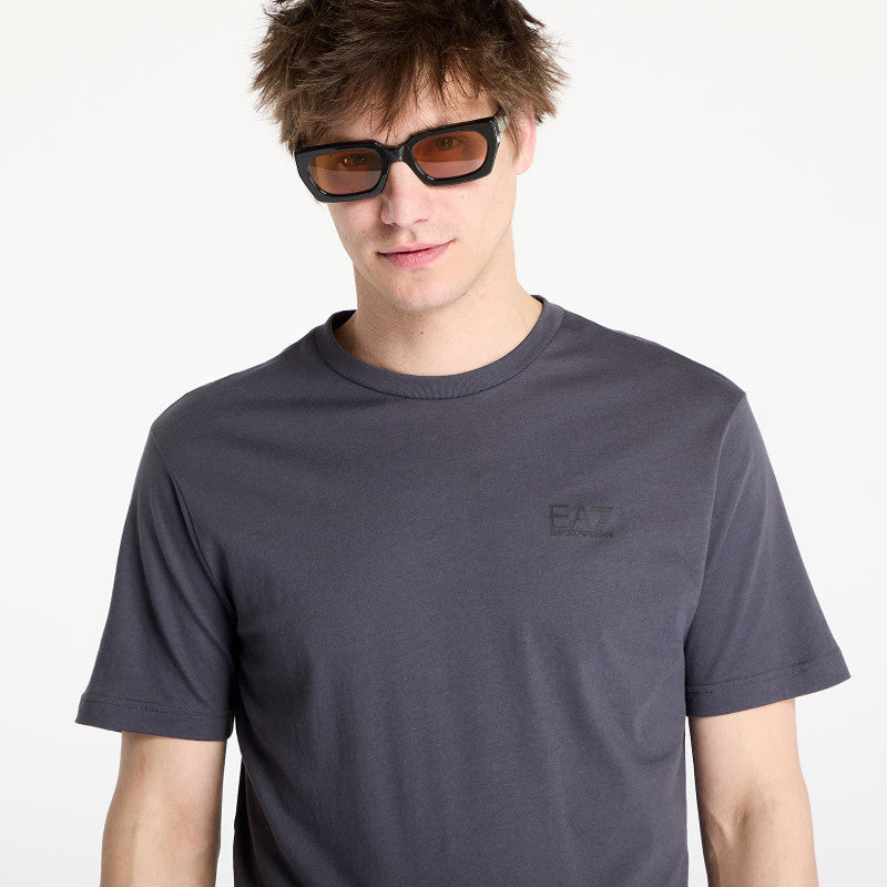 EA7 Emporio Armani Train Logo Series M Tee Ss Periscope/ Black