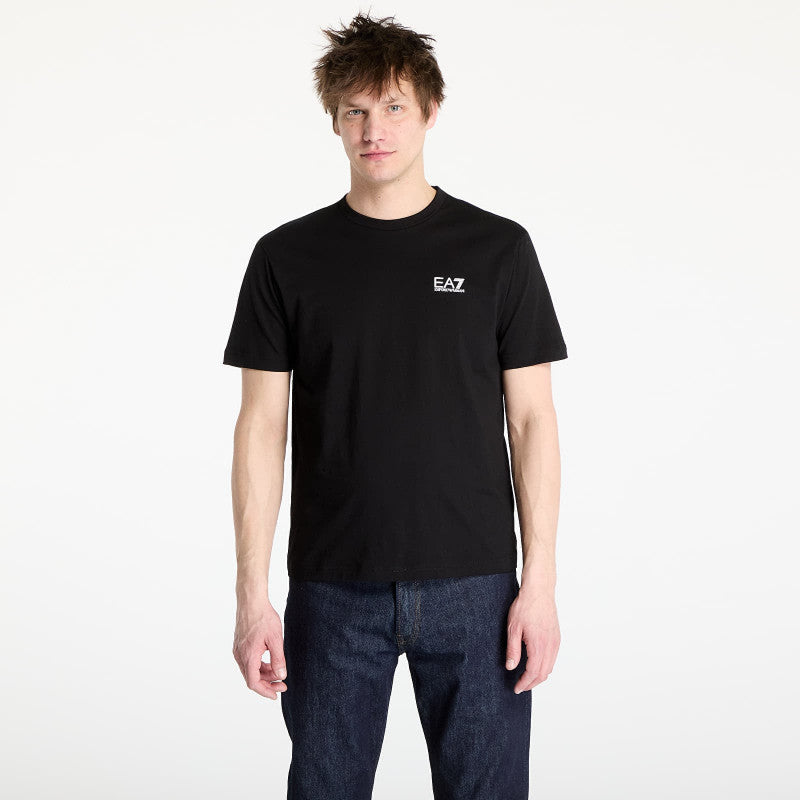 EA7 Emporio Armani Train Logo Series M Tee Ss Black/ White