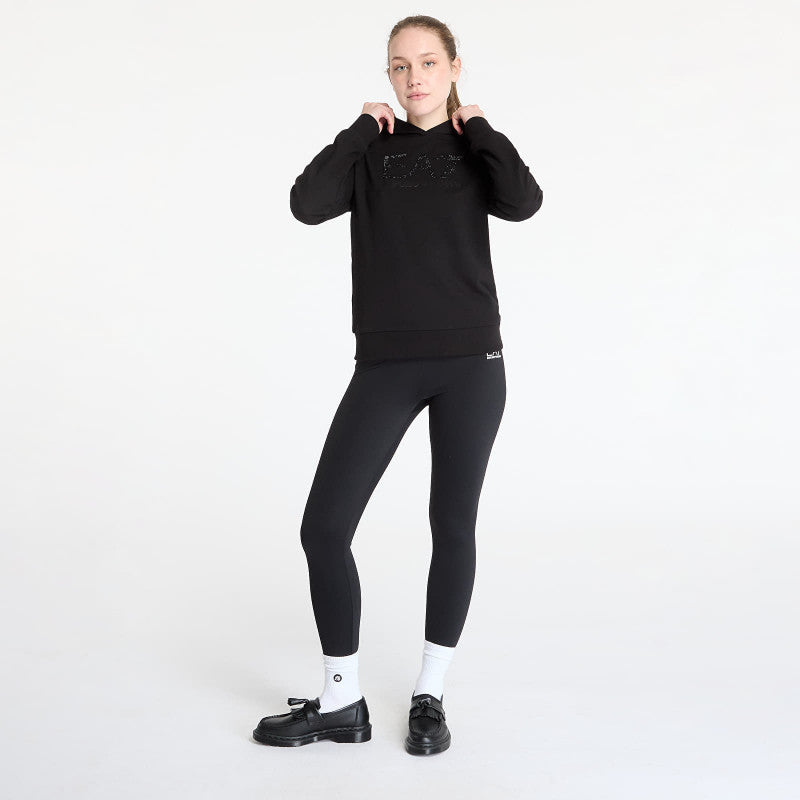 EA7 Emporio Armani Train Logo Series Wmns Hoodie Cn Black