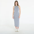 Sukienka EA7 Emporio Armani Train Costa Dress Fancy Stripe Blue