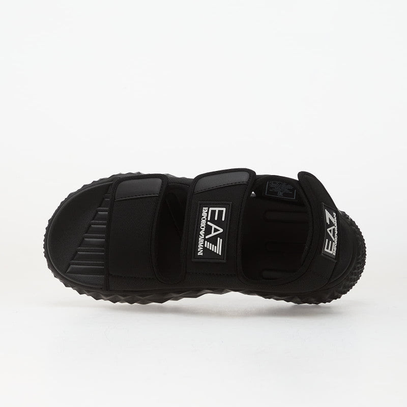 EA7 Emporio Armani Kombat Sandal Triple Black/ White