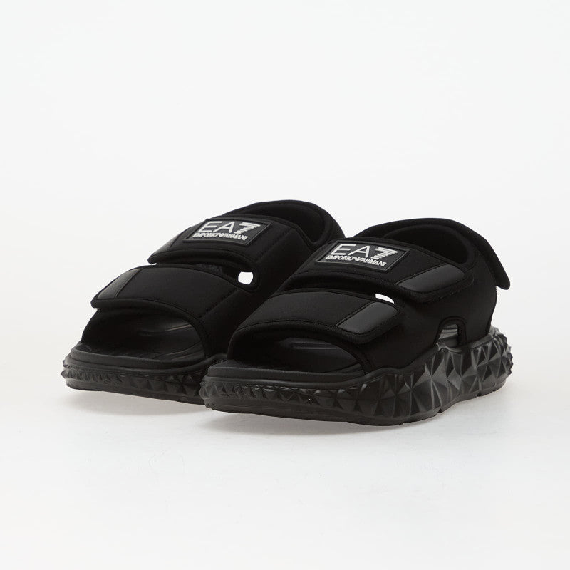 EA7 Emporio Armani Kombat Sandal Triple Black/ White