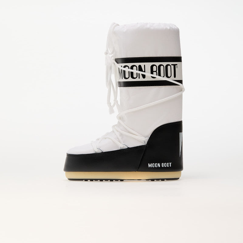 Moon Boot Icon Nylon Black/White