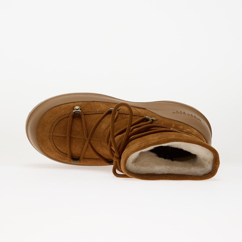 Moon Boot Luna Boot Suede Cognac