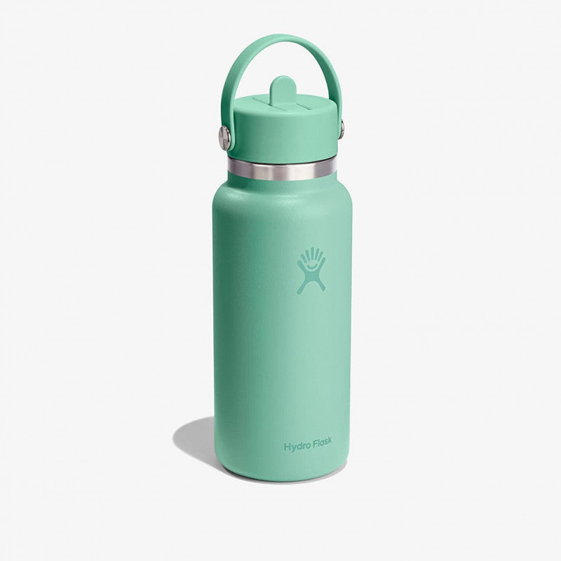 Hydro Flask 946ml Wide Flex Straw Cap Mermaid Green
