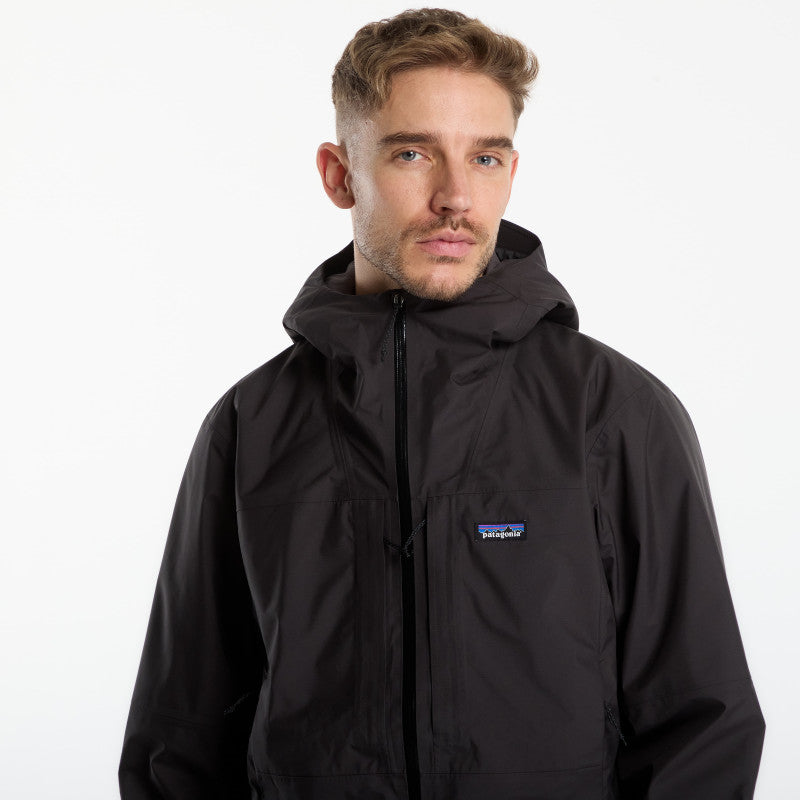 Patagonia Insulated Boulder Fork Rain Jacket Black
