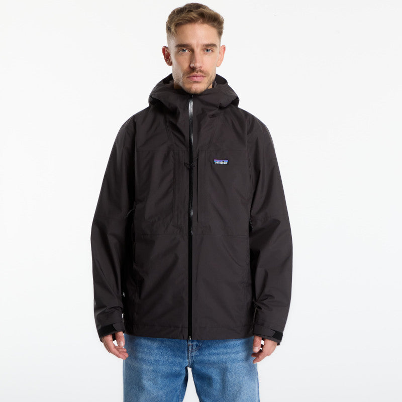 Patagonia Insulated Boulder Fork Rain Jacket Black