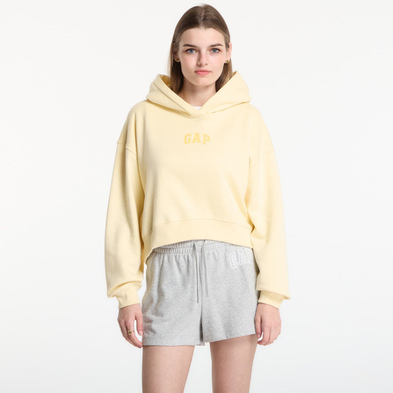 GAP Pg Cropped Po Hood Yellow