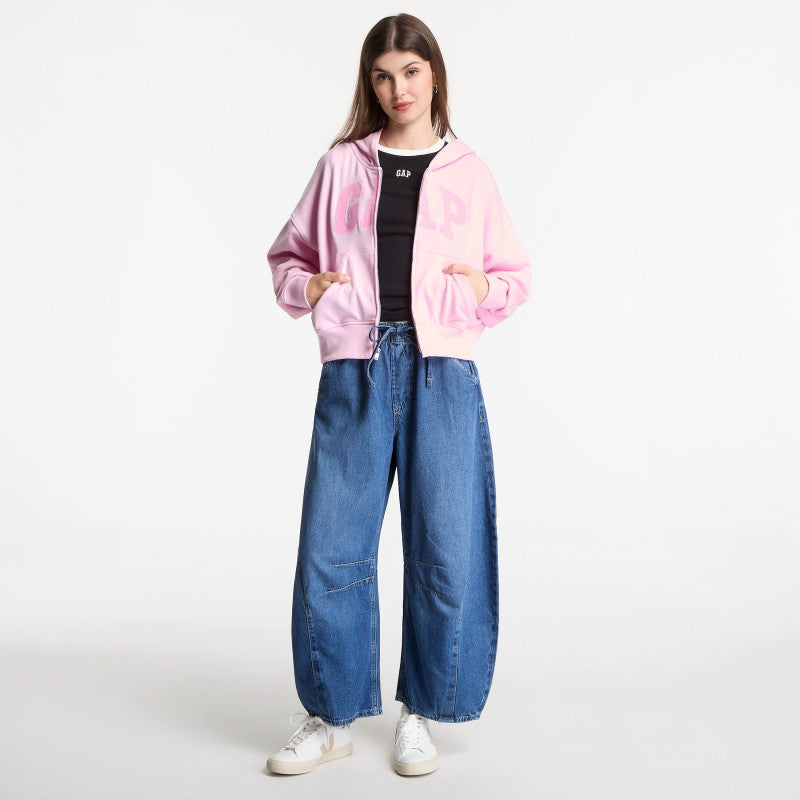 GAP Frch Ft Logo Fz Pink