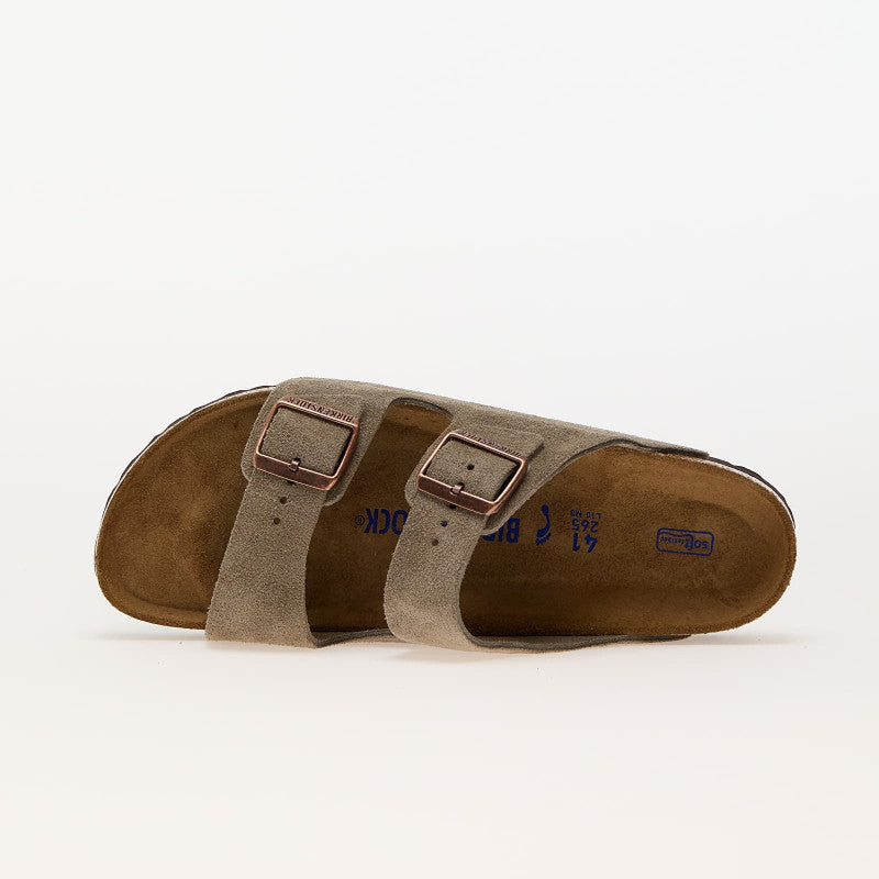 Birkenstock Arizona Birko-Flor Soft Taupe