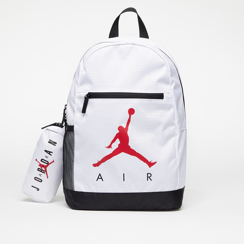 Jordan Air School Backpack White 19