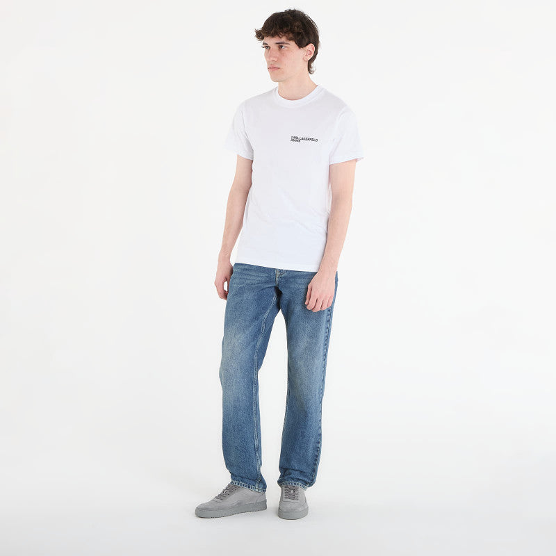 Karl Lagerfeld Jeans Slim Ss Tee White