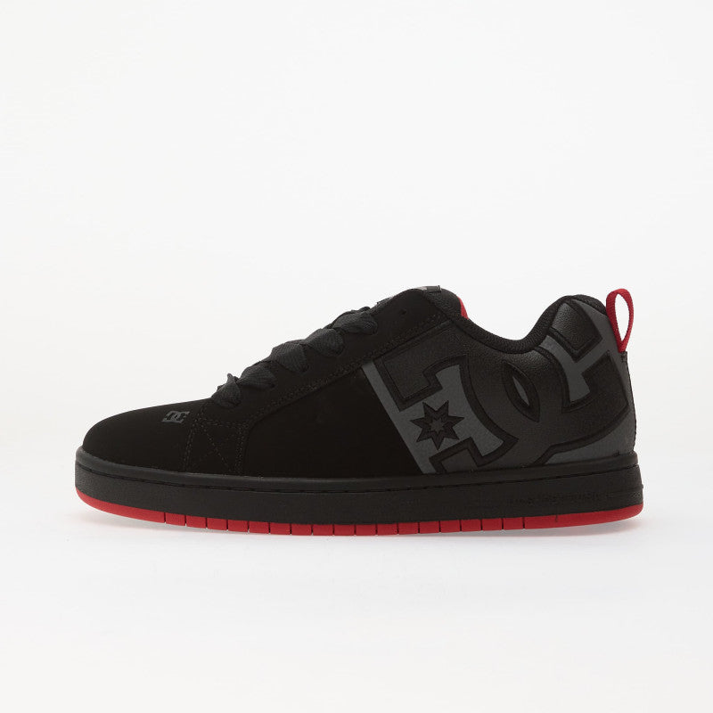 DC Court Graffik Sq Black/ Grey/ Red