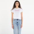 Karl Lagerfeld Jeans Slim Ss Reflection Tee White