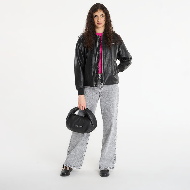 Karl Lagerfeld Jeans Slim Ss Reflection Tee Very Berry