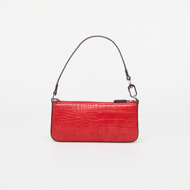 Karl Lagerfeld Jeans Logo Slim Pouch Croco Iridescent