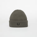 FRED PERRY Classic Wool Beanie Lrl Wrth Green