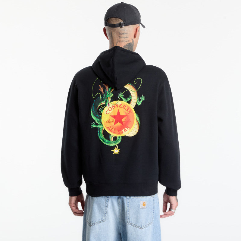 Converse x Dragon Ball Z Shenron Hoodie Black