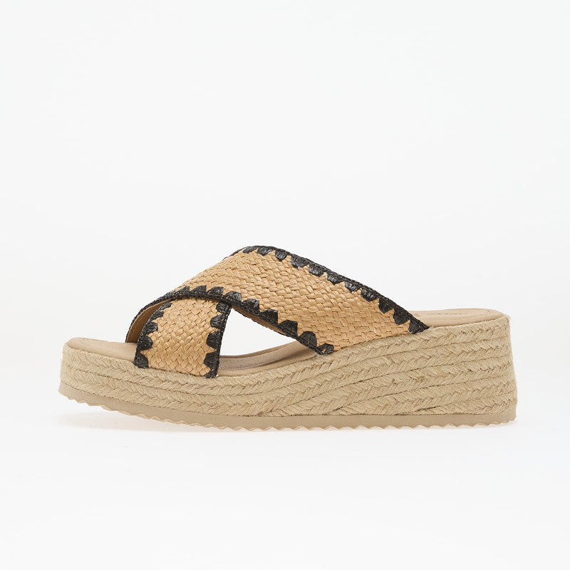 Geox D Alemeria Lt Taupe/ Black