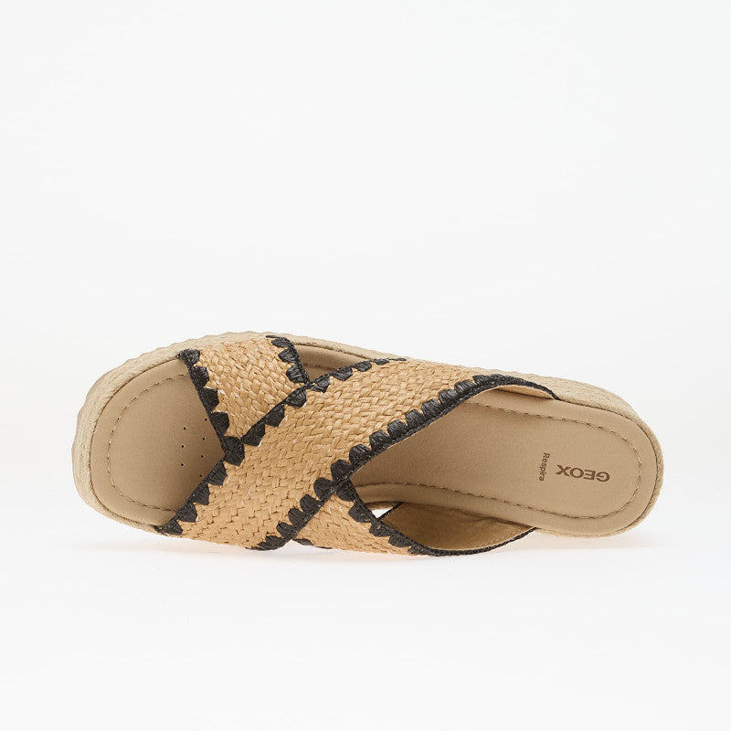 Geox D Alemeria Lt Taupe/ Black