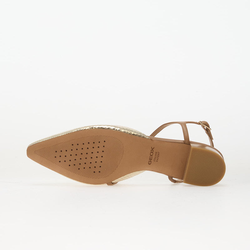 Geox D Giselda15 Lt Gold/ Beige